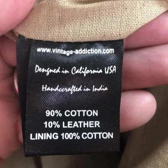 VINTAGE ADDICTION Military Tent Backpack - Picture 8 of 8